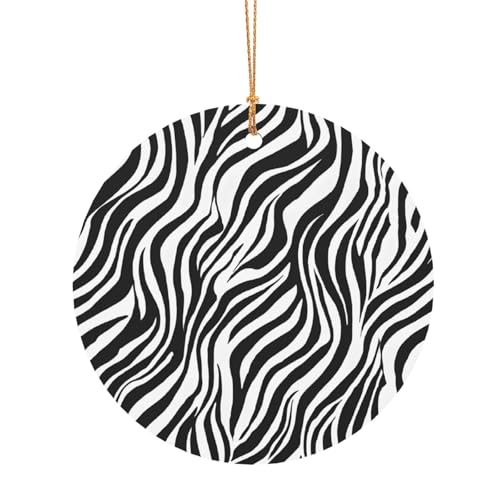 ZDFHKYDY Zebra-Druck – Bedrucken Sie individuelle runde Aluminium-Anhänger, doppelseitiger Druck, vorgebohrtes Loch für Bastelarbeiten und Veranstaltungen., 8 cm, Aluminium ZDFHKYDY Zebra-Druck – Bedrucken Sie individuelle runde Aluminium-Anhänger, doppelseitiger Druck, vorgebohrtes Loch für Bastelarbeiten und Veranstaltungen., 8 cm, Aluminium von ZDFHKYDY