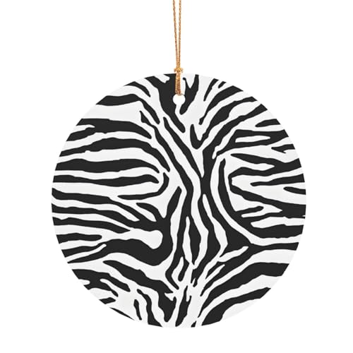 ZDFHKYDY Zebra-Drucke, individuelle runde Aluminium-Anhänger, doppelseitiger Druck, vorgebohrtes Loch für Bastelarbeiten und Veranstaltungen., 8 cm, Aluminium ZDFHKYDY Zebra-Drucke, individuelle runde Aluminium-Anhänger, doppelseitiger Druck, vorgebohrtes Loch für Bastelarbeiten und Veranstaltungen., 8 cm, Aluminium von ZDFHKYDY