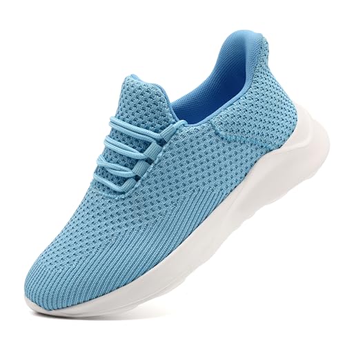 ZDFQLGV Damen Schuhe Sneaker Slip On Laufschuhe Sportschuhe Turnschuhe Walkingschuhe Straßenlaufschuhe Freizeitschuhe Joggingschuhe Leichtgewichts Schuhe Hellblau EU 42 ZDFQLGV Damen Schuhe Sneaker Slip On Laufschuhe Sportschuhe Turnschuhe Walkingschuhe Straßenlaufschuhe Freizeitschuhe Joggingschuhe Leichtgewichts Schuhe Hellblau EU 42 von ZDFQLGV