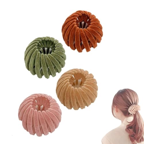 Beaumoment Vogelnest-Haarspange, Vogelnest-Magie-Haarspange for Frauen, Lindell Vogelnest-Magie-Haarspange(C) von ZDOUXUAN