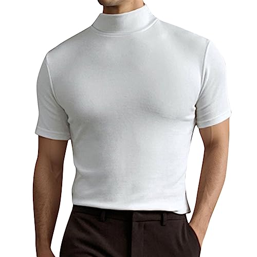 ZDSUHYIW Sportunterhemden Herren Rollkragen Ärmelloses Muskelshirt Gym Sport Stringer Baggy Workout Tanktops Bodybuilding Fitness Achselshirts Sommer Strand Unterhemden ZDSUHYIW Sportunterhemden Herren Rollkragen Ärmelloses Muskelshirt Gym Sport Stringer Baggy Workout Tanktops Bodybuilding Fitness Achselshirts Sommer Strand Unterhemden von ZDSUHYIW