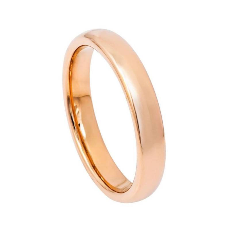 Rose Gold Wolfram Hochzeit Band Komfort Fit Ring 4mm Damen von ZDesignsUSA
