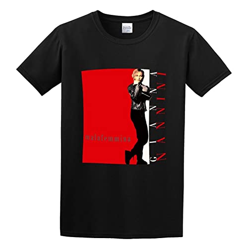 Men's T Shirt Gianna Nannini Malafemmina Short Sleeves Black XXL Men's T Shirt Gianna Nannini Malafemmina Short Sleeves Black XXL von ZE YUAN
