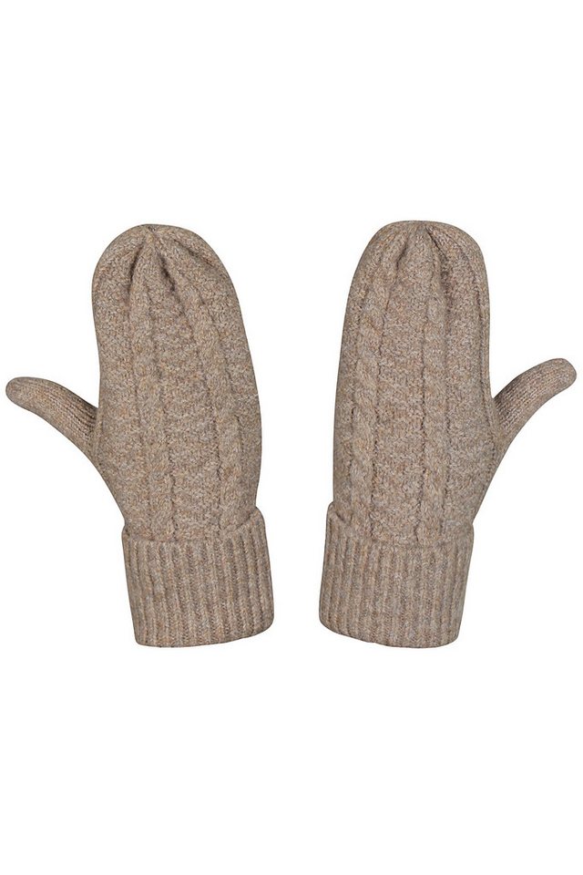 ZE-ZE Nordic Fäustlinge Fäustlinge beige melange von ZE-ZE Nordic