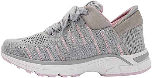 ZEBA Damen Hands Free Slip On Walking Schuhe, Roségrau, 41 EU von ZEBA