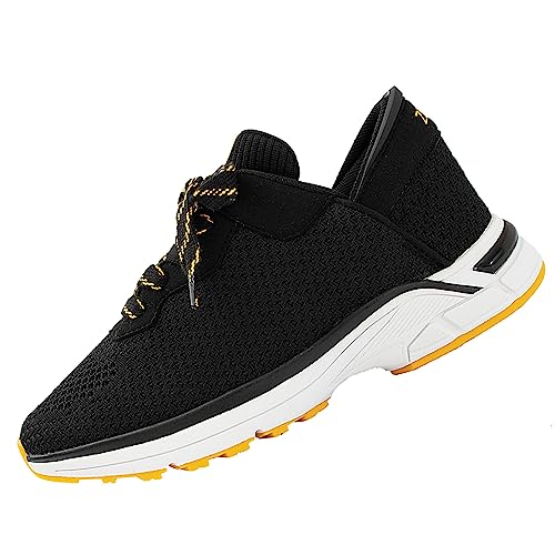 ZEBA Freihändige Slip-On-Sneaker für Damen – steigern Sie Ihren Komfort und Stil mit perfekten Wanderschuhen und modischen Sneakern, Schwarz, 39.5 EU von ZEBA