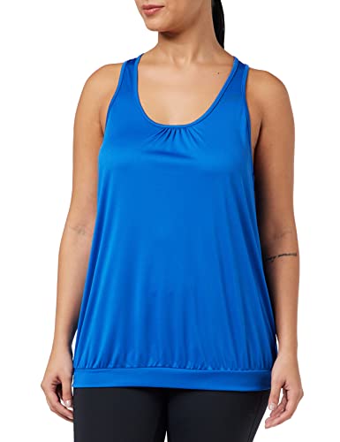 ZEBDIA Damen Zebdia Women Sports Top Blue T Shirt, Blau, S EU von ZEBDIA