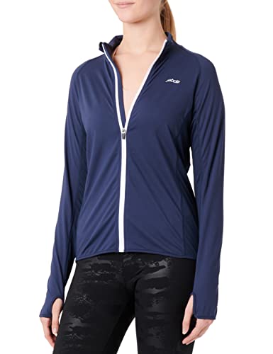 ZEBDIA Damen Zebdia Women's Sports Jacket Navy Shirt, Navy, S EU von ZEBDIA