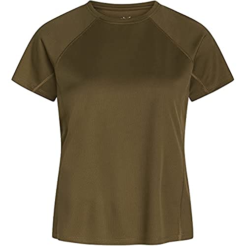 ZEBDIA Women's Women Sports Army T-Shirt, L von ZEBDIA