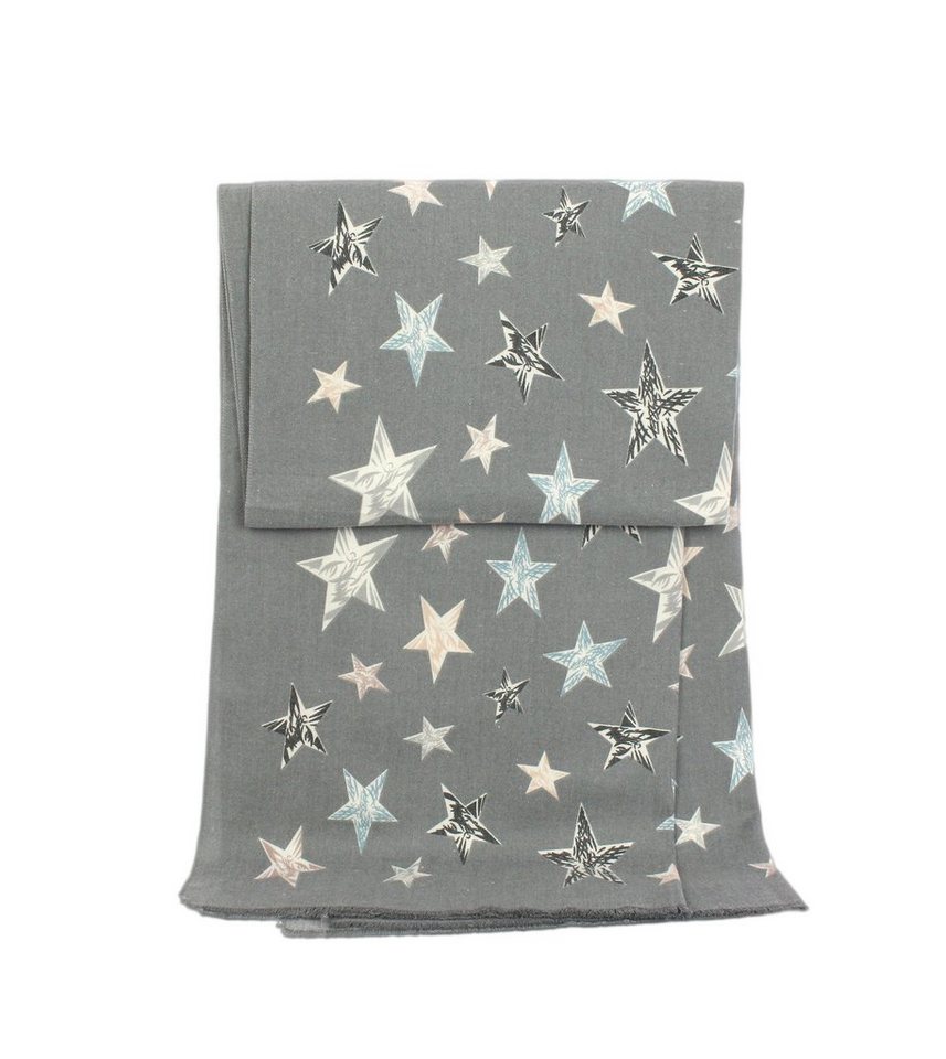 ZEBRO Modeschal Schal mit Sternen von ZEBRO