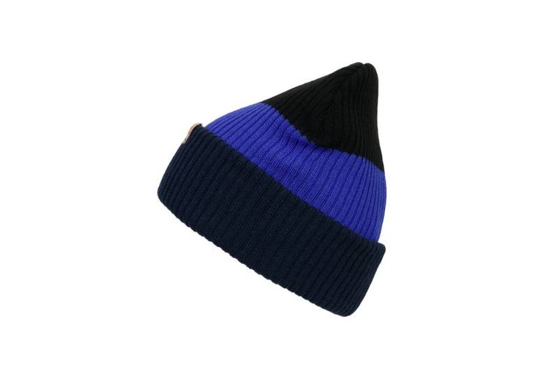 ZEBRO Strickmütze Mütze Leonard mit geripptem Umschlag von ZEBRO