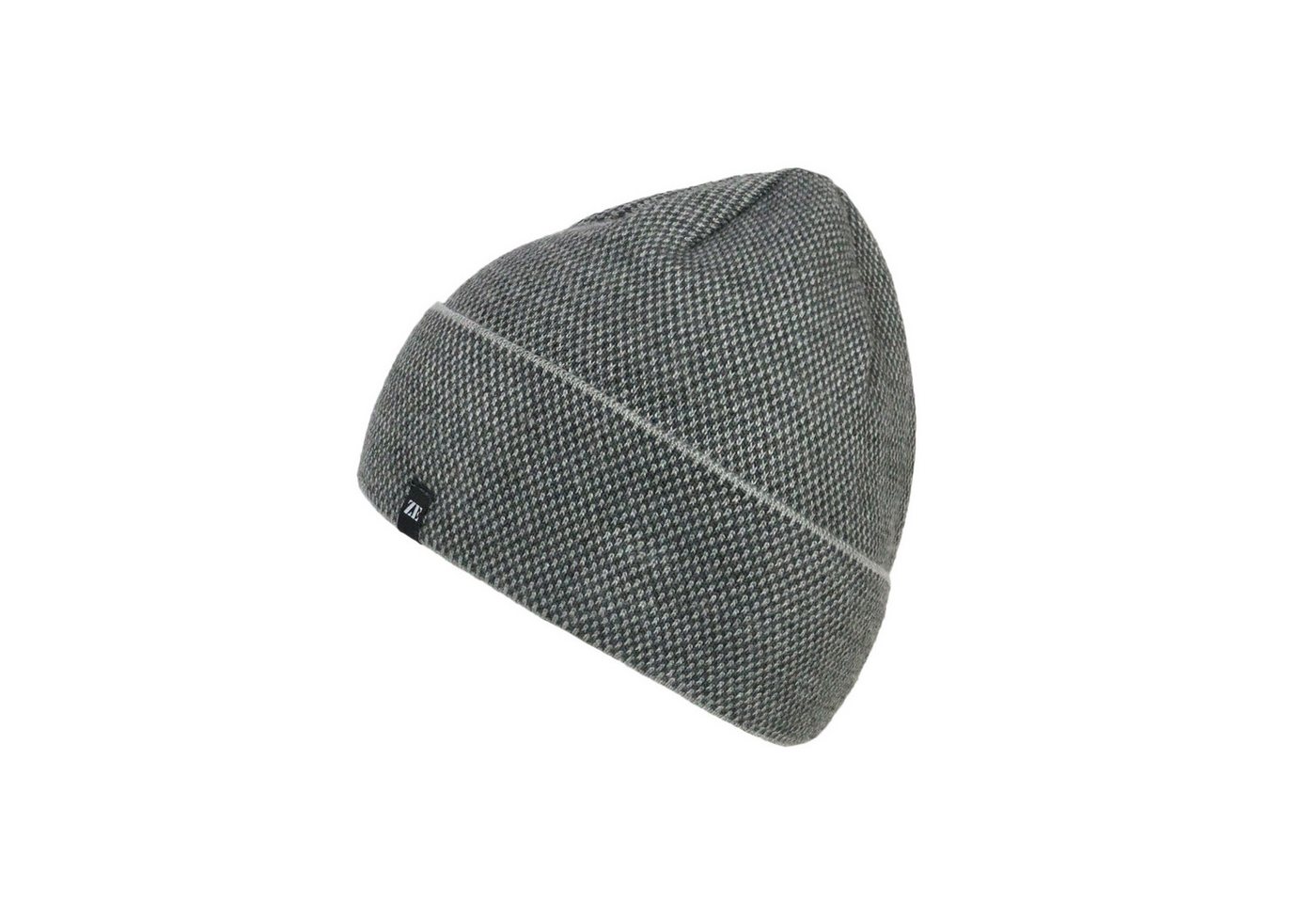 ZEBRO Strickmütze Mütze Nico mit Kaschmir-Wolle von ZEBRO