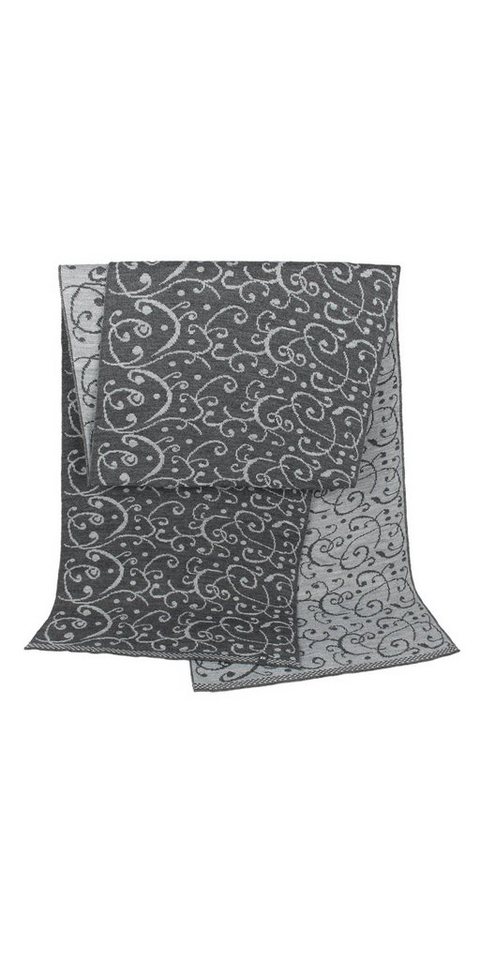 ZEBRO Strickschal Fein gestrickter Schal "Ornamente", feine Wollbeimischung ZEBRO Strickschal Fein gestrickter Schal "Ornamente", feine Wollbeimischung von ZEBRO
