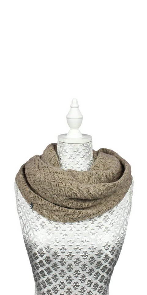 ZEBRO Strickschal Loop "Zensi", hoher Wollanteil von ZEBRO