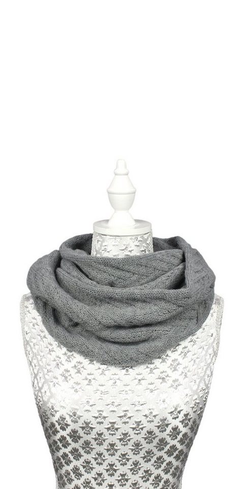 ZEBRO Strickschal Loop "Zensi", hoher Wollanteil von ZEBRO