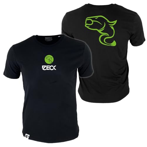 ZECK Catfish T-Shirt - Hochwertiges T-Shirt mit Front- & Backprint - L von ZECK