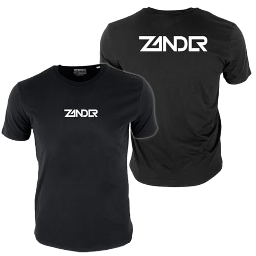 ZECK - Zander T-Shirt - Hochwertiges T-Shirt mit Front- & Backprint - M von ZECK