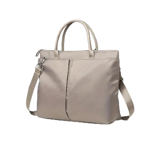 ZEDEVB Damen Business Aktentasche Tragetasche Büro Frauen Kuriertasche einfach und vielseitig lässig tragbare Umhängetasche, beige, Einheitsgröße ZEDEVB Damen Business Aktentasche Tragetasche Büro Frauen Kuriertasche einfach und vielseitig lässig tragbare Umhängetasche, beige, Einheitsgröße von ZEDEVB