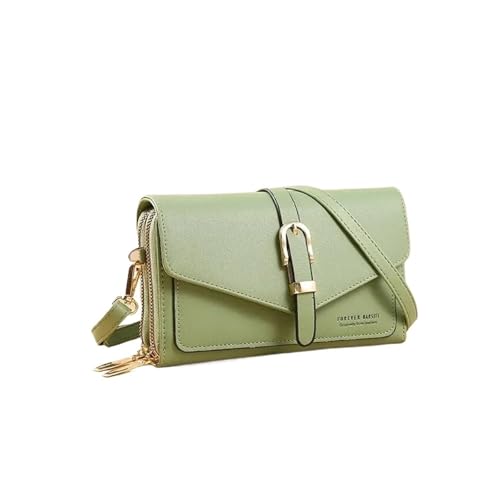 ZEDEVB Damen-Umhängetasche, Handytasche, große Kapazität, Handtasche, multifunktionale Crossbody-Tasche, grün, Einheitsgröße ZEDEVB Damen-Umhängetasche, Handytasche, große Kapazität, Handtasche, multifunktionale Crossbody-Tasche, grün, Einheitsgröße von ZEDEVB