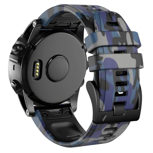 ZEDEVB Ersatzarmband für Garmin Fenix 6, 22 mm, weiches Ersatzarmband für Fenix 5/Fenix 6 Pro/Fenix 5 Plus/Quatix 6/Approach S62, Einheitsgröße, Achat ZEDEVB Ersatzarmband für Garmin Fenix 6, 22 mm, weiches Ersatzarmband für Fenix 5/Fenix 6 Pro/Fenix 5 Plus/Quatix 6/Approach S62, Einheitsgröße, Achat von ZEDEVB