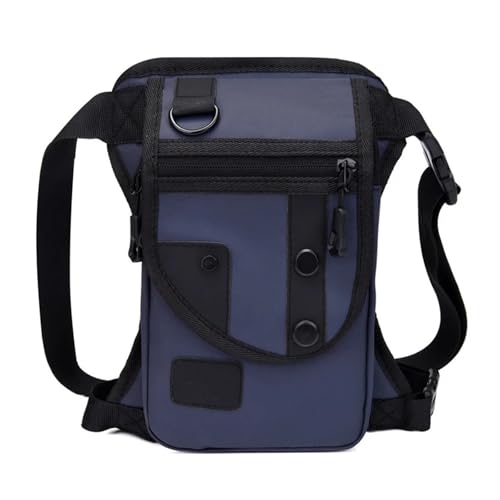 ZEDEVB Gürteltasche für Herren, Beintasche, Utility-Gürteltasche, Hüfttasche, Motorrad-Reit-Leggings, Oberschenkeltasche, Bauchtasche, Radfahren, Schultertasche, blau, Einheitsgröße ZEDEVB Gürteltasche für Herren, Beintasche, Utility-Gürteltasche, Hüfttasche, Motorrad-Reit-Leggings, Oberschenkeltasche, Bauchtasche, Radfahren, Schultertasche, blau, Einheitsgröße von ZEDEVB