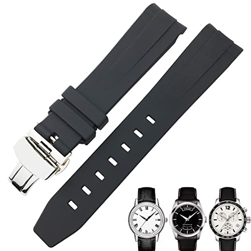 ZEDEVB Gummi-Uhrenarmband für Tissot 1853 Lelocle PRC200 Rolex Submariner Hamilton Omega wasserdichtes Uhrenarmband, 19 mm / 20 mm, 19 mm, Achat ZEDEVB Gummi-Uhrenarmband für Tissot 1853 Lelocle PRC200 Rolex Submariner Hamilton Omega wasserdichtes Uhrenarmband, 19 mm / 20 mm, 19 mm, Achat von ZEDEVB