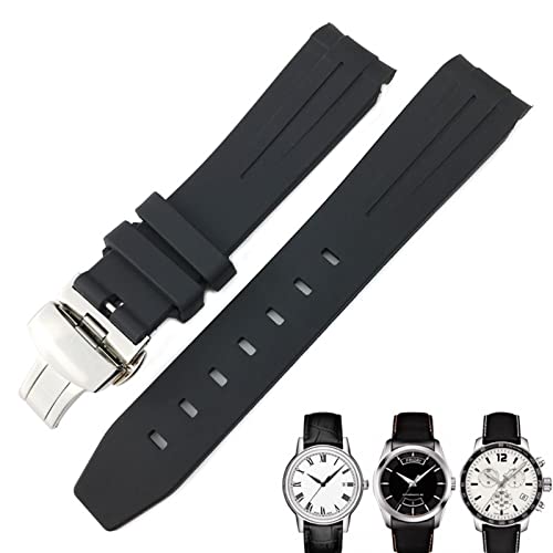 ZEDEVB Gummi-Uhrenarmband für Tissot 1853 Lelocle PRC200 Rolex Submariner Hamilton Omega wasserdichtes Uhrenarmband, 19 mm / 20 mm, 20 mm, Achat ZEDEVB Gummi-Uhrenarmband für Tissot 1853 Lelocle PRC200 Rolex Submariner Hamilton Omega wasserdichtes Uhrenarmband, 19 mm / 20 mm, 20 mm, Achat von ZEDEVB