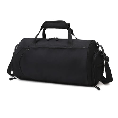 ZEDEVB Gym Fitness Bag Dry and Wet Separation Large Capacity Short Distance Travel Handbag for Men Outdoor Sports Sling Shoulder Bag, Schwarz , Einheitsgröße ZEDEVB Gym Fitness Bag Dry and Wet Separation Large Capacity Short Distance Travel Handbag for Men Outdoor Sports Sling Shoulder Bag, Schwarz , Einheitsgröße von ZEDEVB