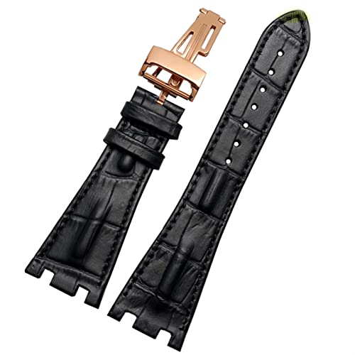 ZEDEVB Krokodilleder-Faltschnalle, 28 mm, Uhrenarmband für AP 15703 26470SO Royal Oak Offshore, Herren-Sportuhrenband, 28mm, Achat ZEDEVB Krokodilleder-Faltschnalle, 28 mm, Uhrenarmband für AP 15703 26470SO Royal Oak Offshore, Herren-Sportuhrenband, 28mm, Achat von ZEDEVB