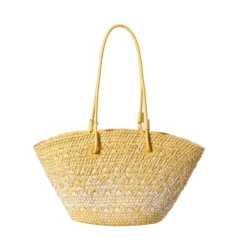 ZEDEVB Lässige Rattan-Tragetasche mit großem Fassungsvermögen, Designer-Weidenkorb, gewebte Damen-Handtaschen, Sommer, Strand, Bali, Strohtasche, Damen, Reisen, großer Korb, Geldbörse, 6 ZEDEVB Lässige Rattan-Tragetasche mit großem Fassungsvermögen, Designer-Weidenkorb, gewebte Damen-Handtaschen, Sommer, Strand, Bali, Strohtasche, Damen, Reisen, großer Korb, Geldbörse, 6 von ZEDEVB