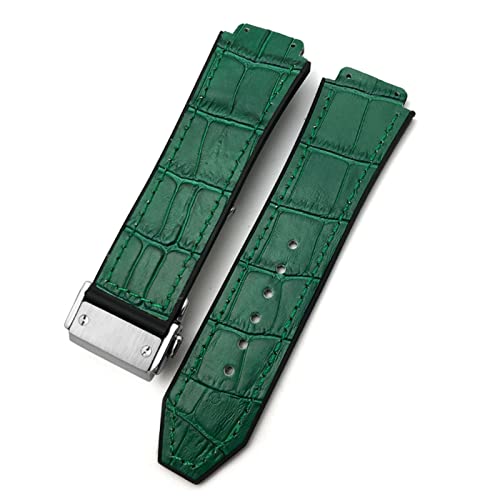 ZEDEVB Uhrenarmband aus Rindsleder, 20 mm, 22 mm, 25 mm x 19 mm, passend für Hublot-Uhrenarmband, Kalbsleder, Silikon-Armbänder, 25x19x22mm, Achat ZEDEVB Uhrenarmband aus Rindsleder, 20 mm, 22 mm, 25 mm x 19 mm, passend für Hublot-Uhrenarmband, Kalbsleder, Silikon-Armbänder, 25x19x22mm, Achat von ZEDEVB