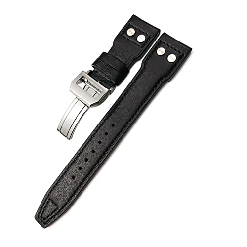 ZEDEVB Uhrenarmband für IWC Big Pilot Watch Spitfire Le Pe Prince Kalbsleder, 20 mm, 21 mm, 22 mm, Nietenarmband aus echtem Leder, 22 mm, Achat ZEDEVB Uhrenarmband für IWC Big Pilot Watch Spitfire Le Pe Prince Kalbsleder, 20 mm, 21 mm, 22 mm, Nietenarmband aus echtem Leder, 22 mm, Achat von ZEDEVB