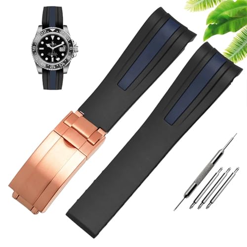 ZEDEVB Wasserdichtes Gummi-Silikon-Armband für Herren, 20 mm, 22 mm, Klappschnalle, Uhrenzubehör, 22 mm, Achat ZEDEVB Wasserdichtes Gummi-Silikon-Armband für Herren, 20 mm, 22 mm, Klappschnalle, Uhrenzubehör, 22 mm, Achat von ZEDEVB