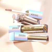 ZEESEA - Glitter Liquid Eyeshadow - 3 Colors #04 sunset boulevard - 2.8g von ZEESEA