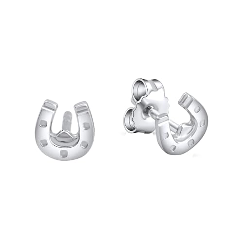 Zeeme for Kids Kinder Ohrringe 925/- Sterling Silber 0,6cm Glänzend weiß 371220273R von Zeeme