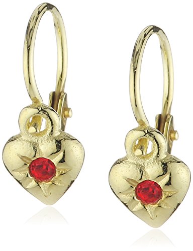 ZEEme For Kids - Kinder-Ohrhänger Herz 333 Gelbgold 371330521 von ZEEme