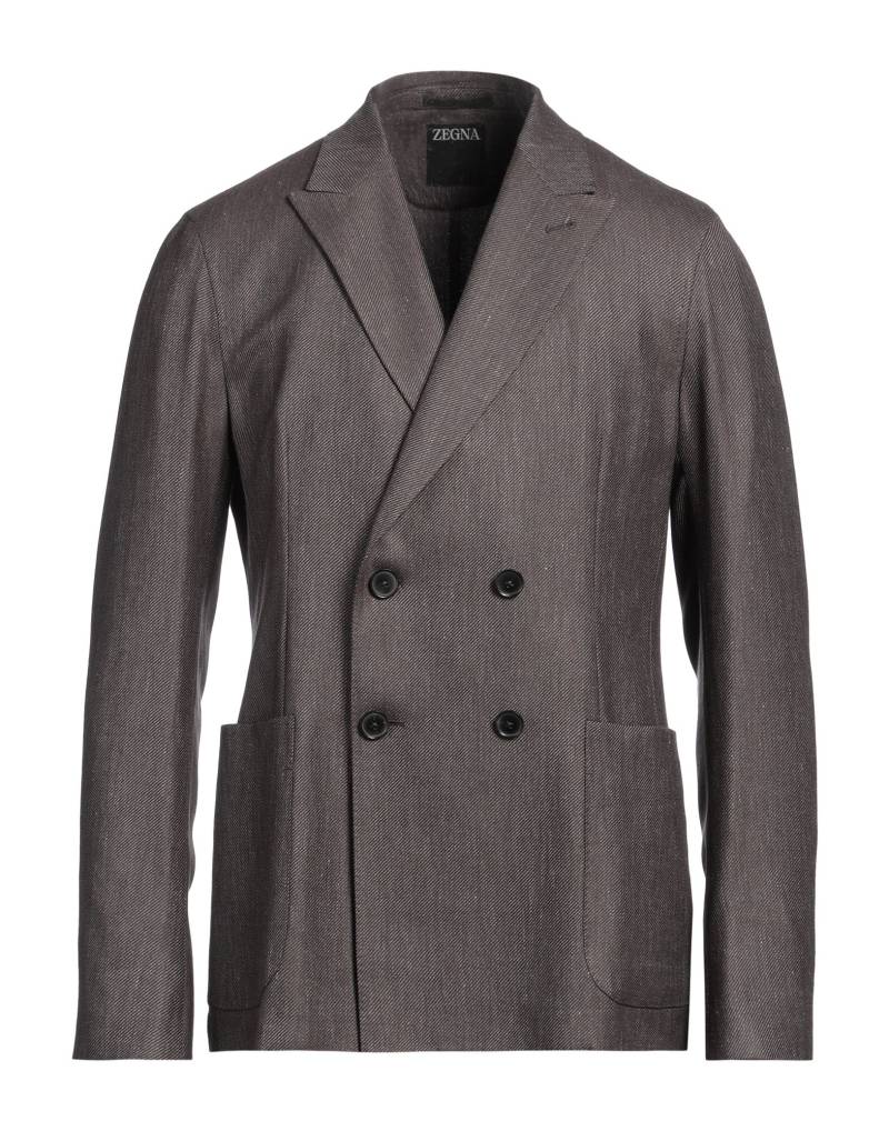 ZEGNA Blazer Herren Grau von ZEGNA