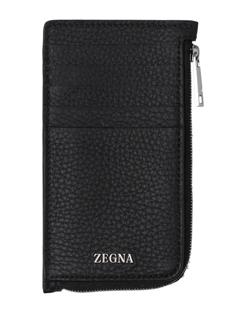 ZEGNA Kartenetui Herren Schwarz von ZEGNA