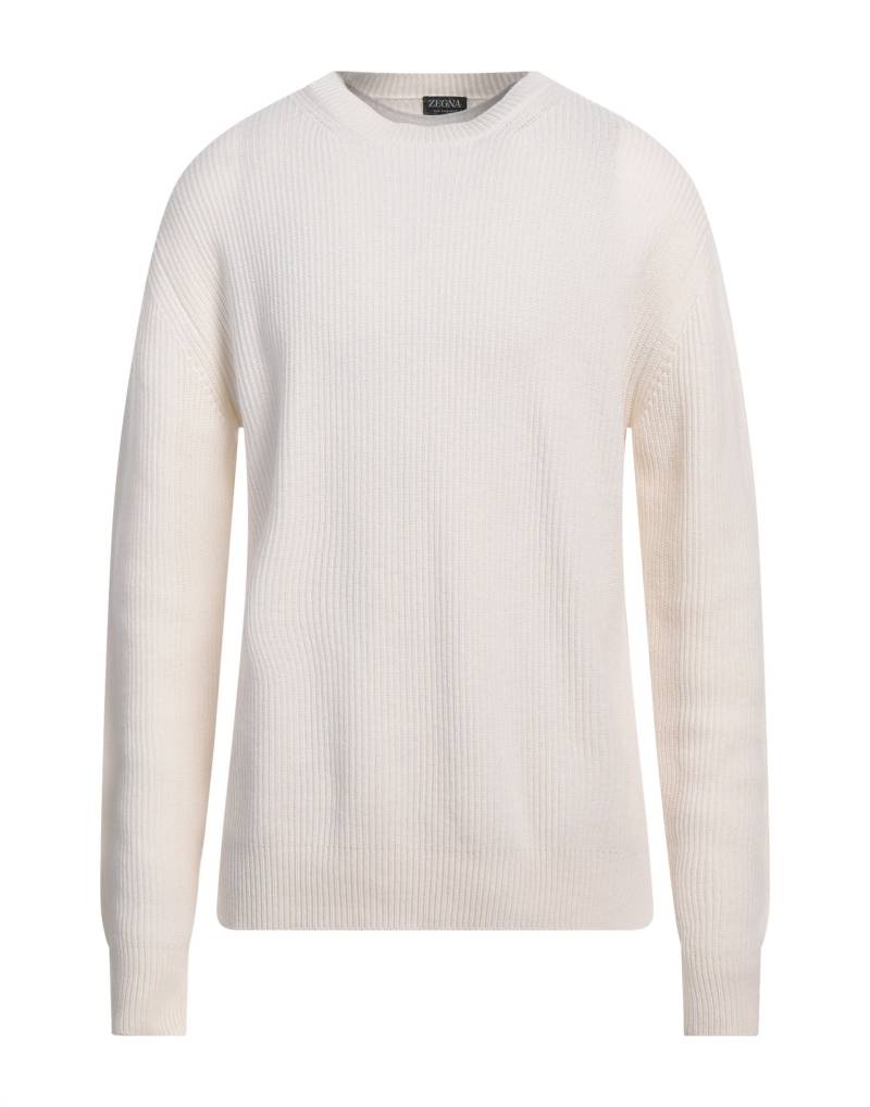 ZEGNA Pullover Herren Cremeweiß von ZEGNA