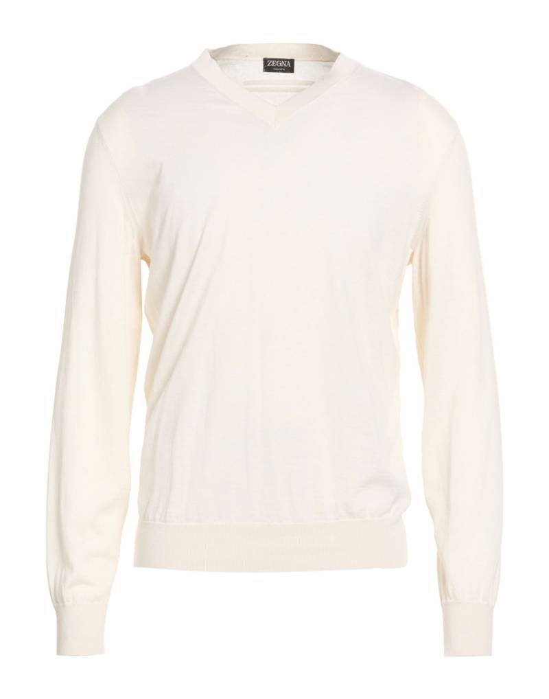 ZEGNA Pullover Herren Elfenbein von ZEGNA