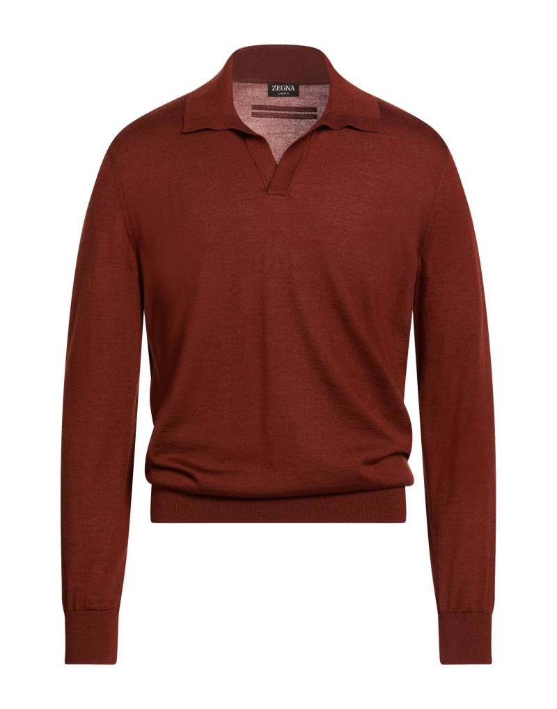 ZEGNA Pullover Herren Schokobraun von ZEGNA