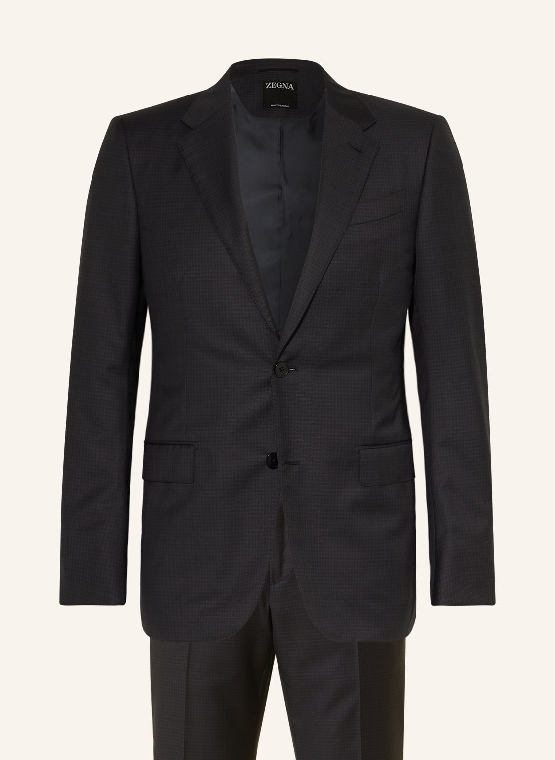 Zegna Anzug Extra Slim Fit grau von ZEGNA