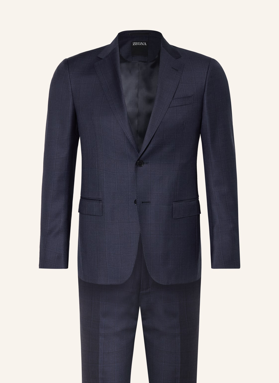 Zegna Anzug Tailored Fit blau von ZEGNA