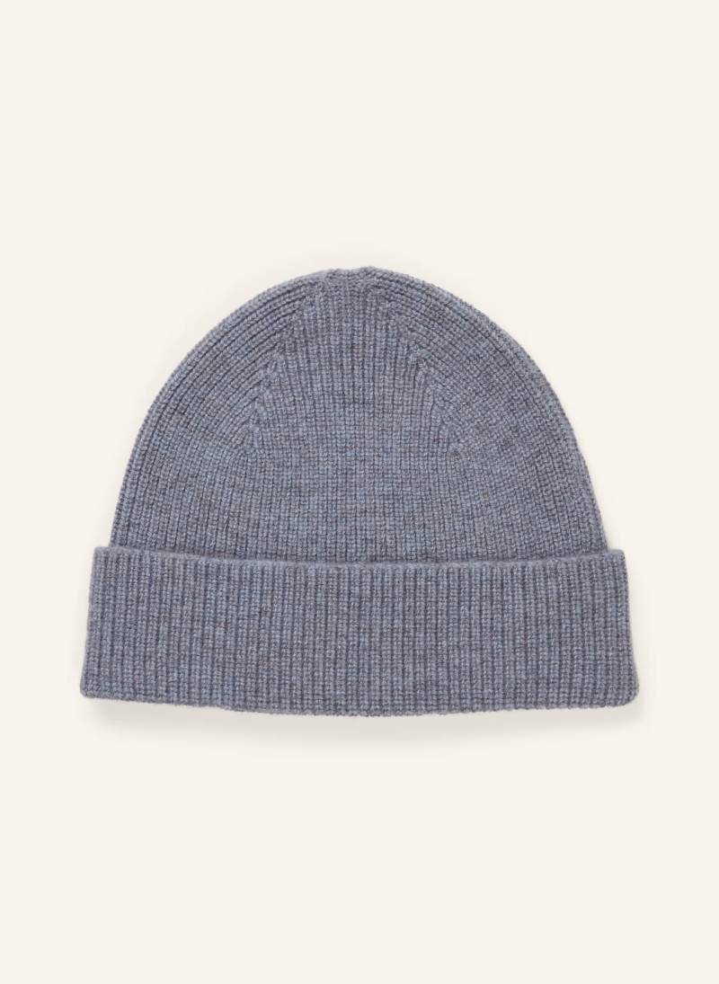 Zegna Cashmere-Mütze blau von ZEGNA