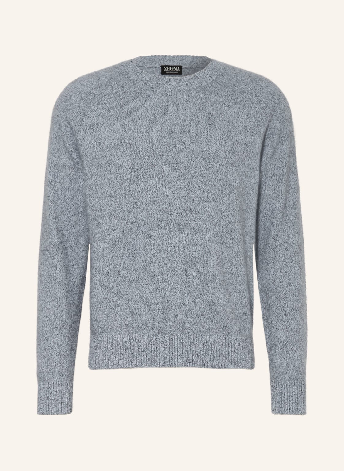 Zegna Cashmere-Pullover Oasi blau von ZEGNA