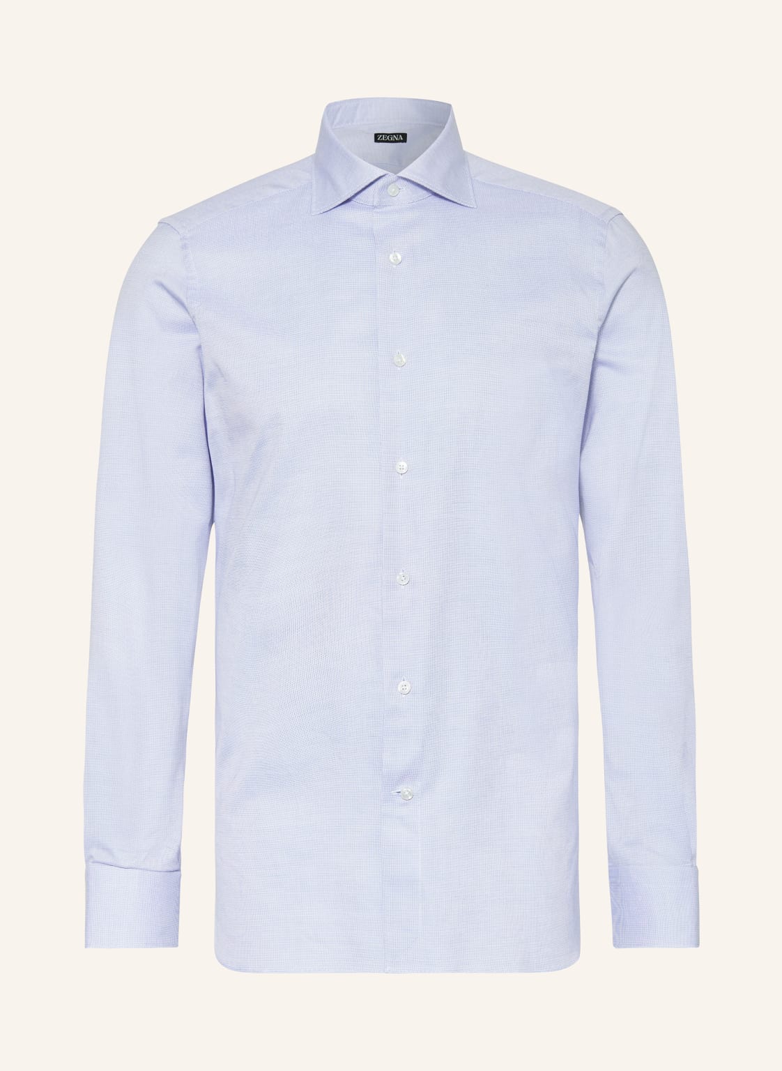 Zegna Hemd Regular Fit blau von ZEGNA