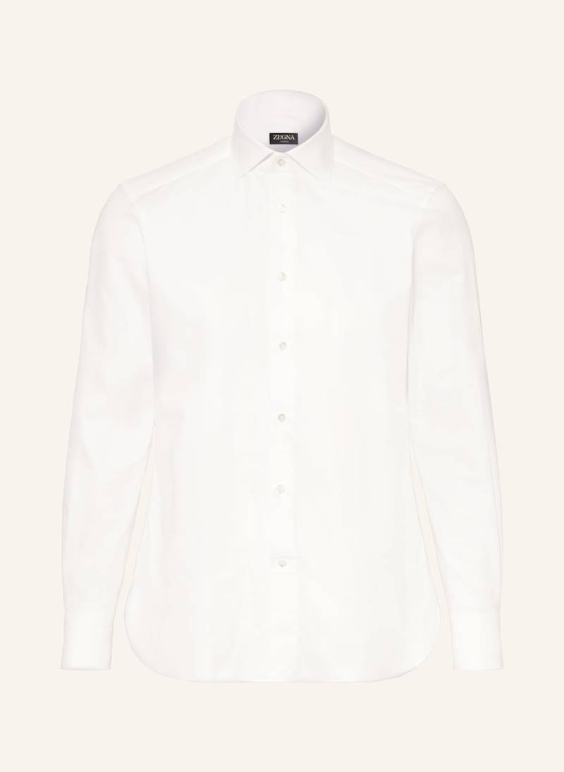 Zegna Hemd Trofeo™ Slim Fit weiss von ZEGNA