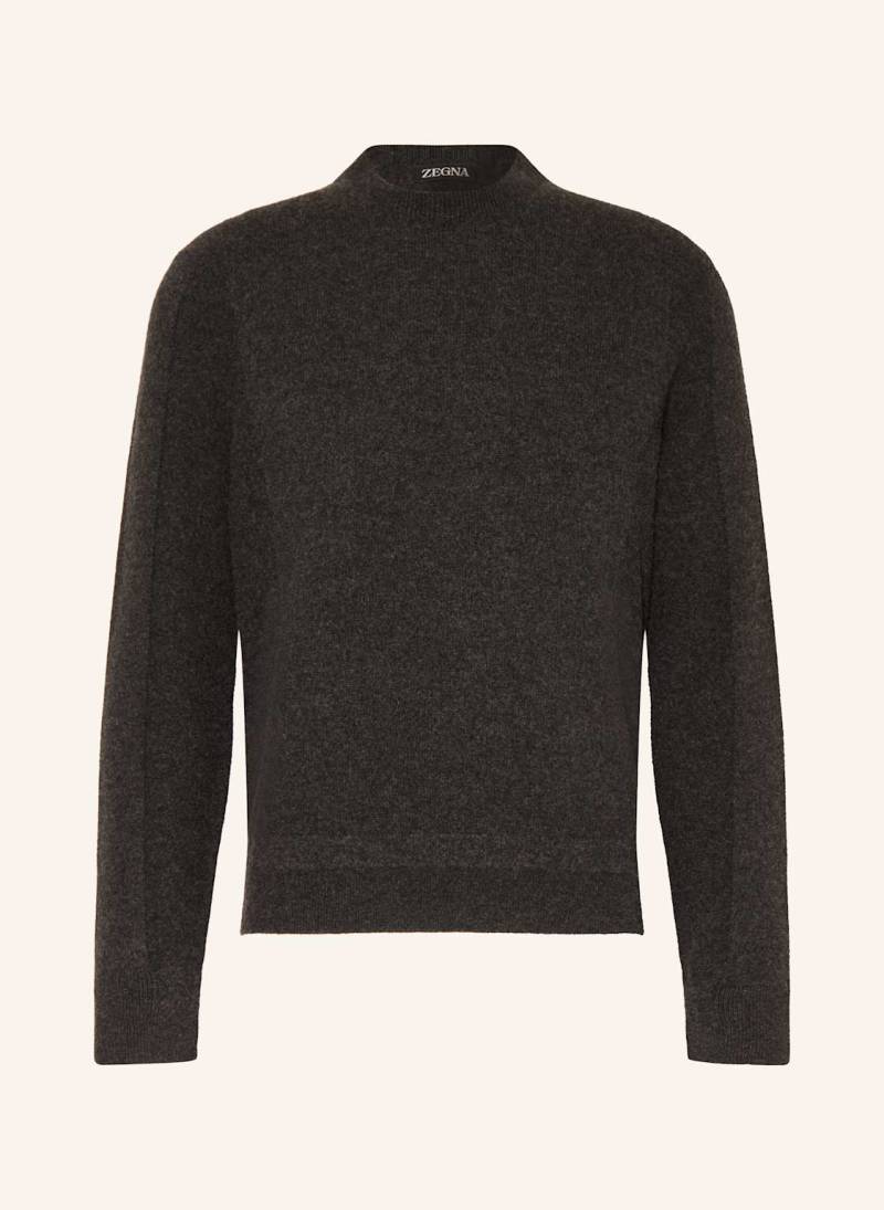 Zegna Pullover Mit Cashmere grau von ZEGNA