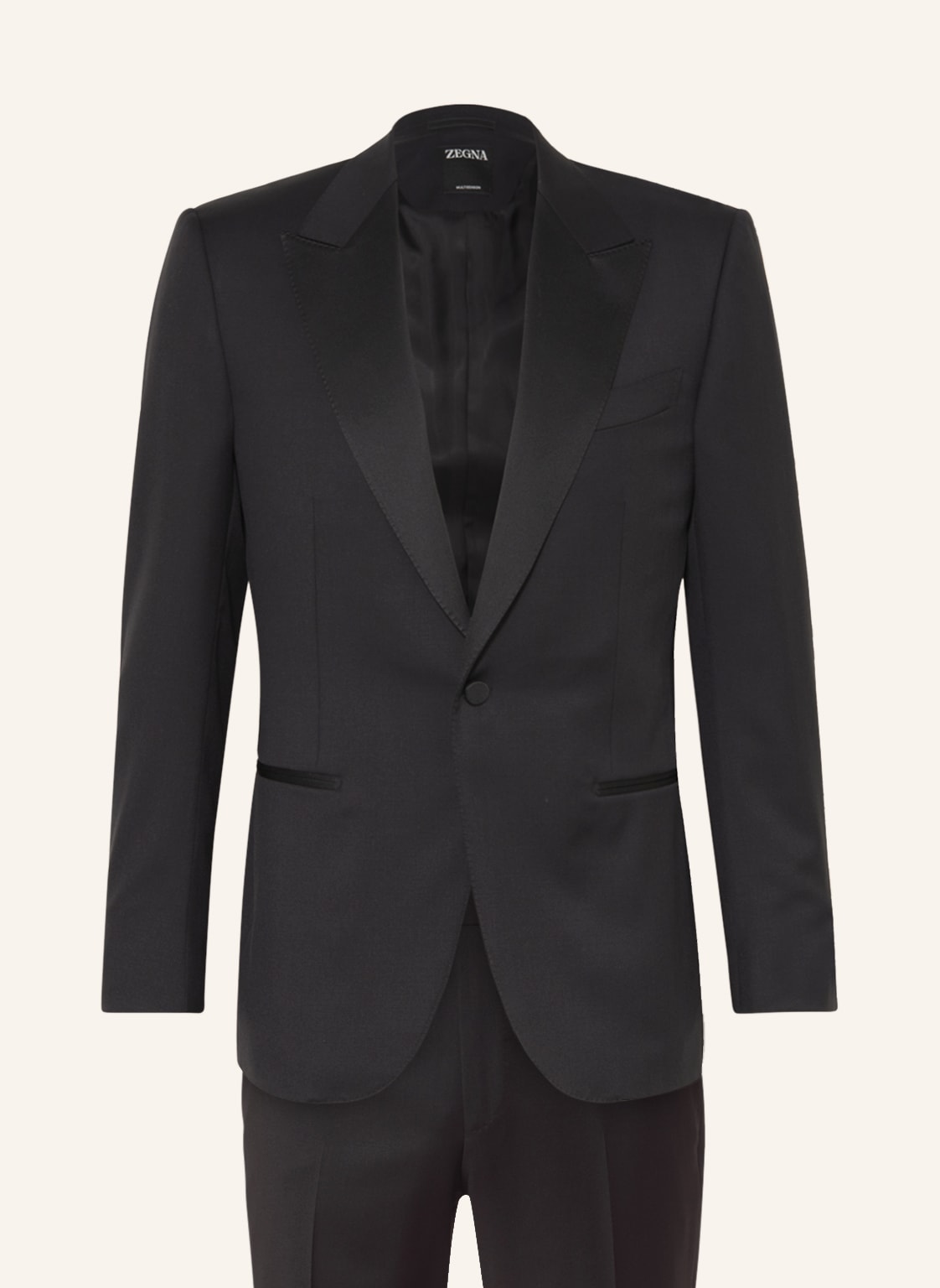 Zegna Smoking Extra Slim Fit schwarz von ZEGNA