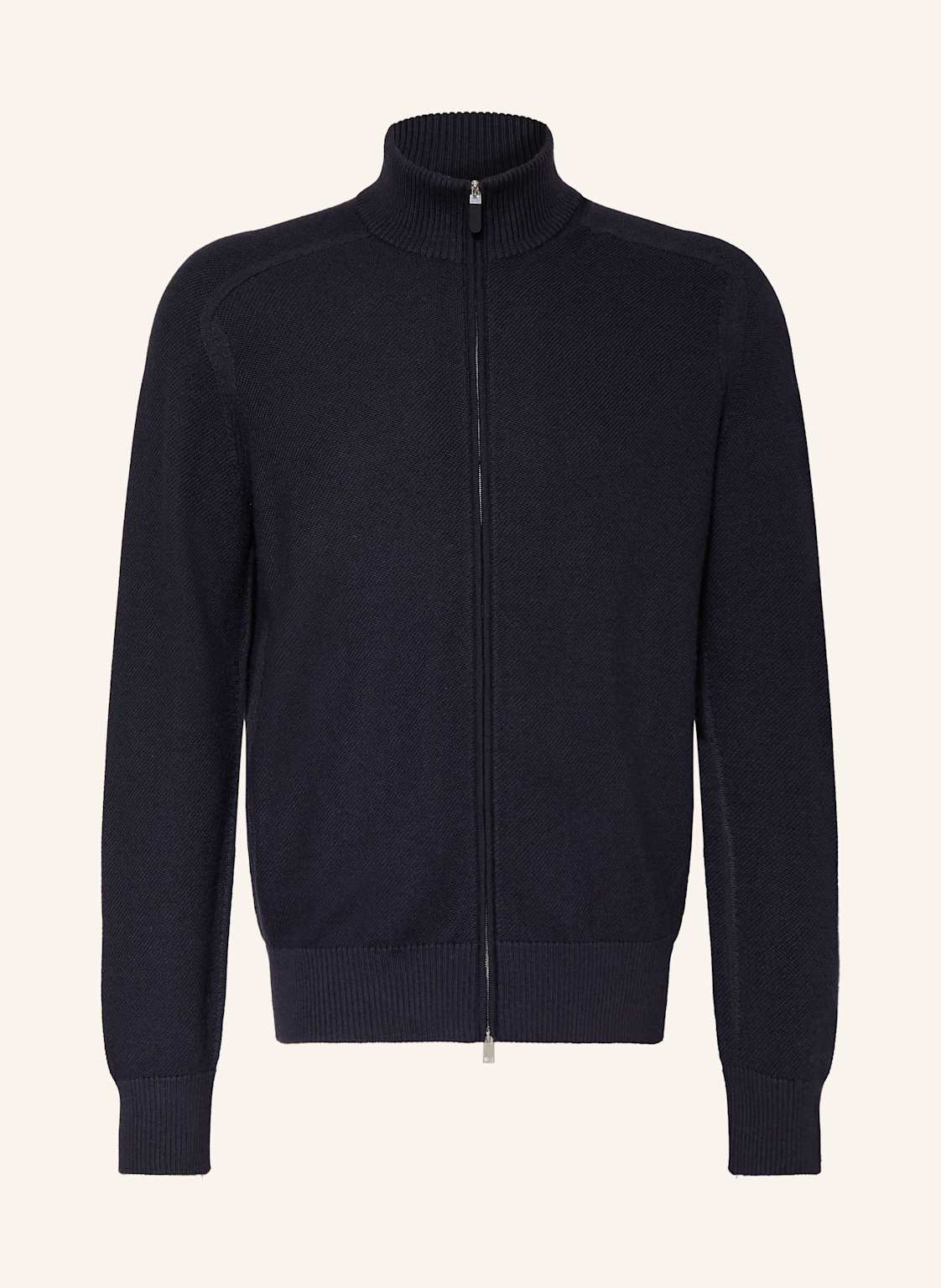 Zegna Strickjacke Mit Seide blau von ZEGNA